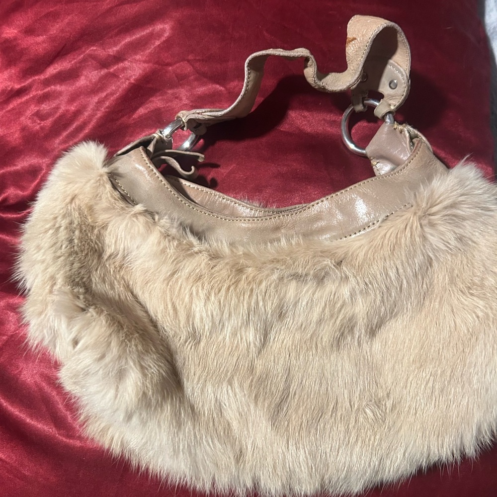 Furry purse